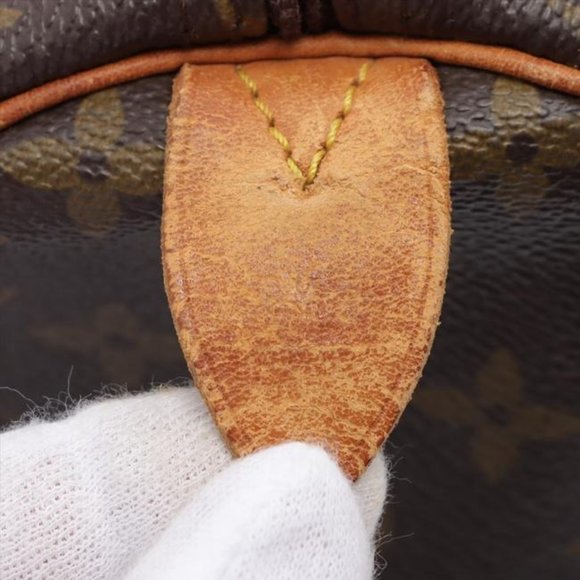 Louis Vuitton Speedy 40 Vintage Brown Monogram Canvas Tote - Picture 9 of 12